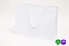 16X6X12 WHITE KRAFT EUROTOTE WHITE TWILL HANDLE