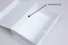 22 X 16 X 6-1/4 MATTE WHITE PLUS-SERIES 7-FLAP MAGNETIC BOX