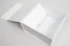 9-1/2X9-1/2X4-3/4 MATTE WHITE PLUS-SERIES 7-FLAP MAGNETIC BOX