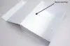 13-13/32X9-7/8X4-3/4 MATTE WHITE PLUS-SERIES 7-FLAP MAGNETIC BOX