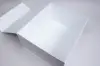 17-1/3X14-13/32X6-3/8 MATTE WHITE PLUS-SERIES 7-FLAP MAGNETIC BOX
