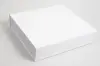 14X13-13/32X3-5/32 MATTE WHITE PLUS-SERIES 7-FLAP MAGNETIC BOX