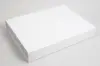 17-3/4X13-13/32X2-7/8 MATTE WHITE PLUS-SERIES 7-FLAP MAGNETIC BOX