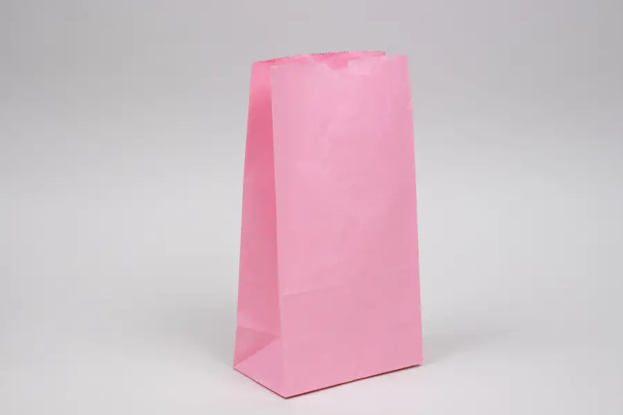 4#  5 X 3 1/8 X 9 5/8  PETAL PINK SOS BAG