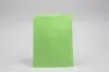 8.5 X 11 PAPER MERCH BAG - LIME GREEN