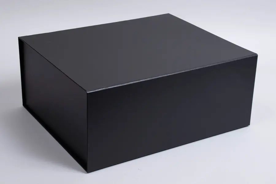 13X10-3/4X5-1/2 MATTE BLACK MAGNETIC BOX