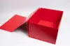 16X12X8 MATTE RED MAGNETIC BOX