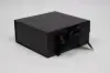 10X10X4-1/2 MATTE BLACK MAGNETIC BOX W/RIBBON