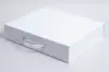 12-1/4 X 10-1/4 X 2-1/2 GLOSS WHITE FOLIO MAGNETIC BOX