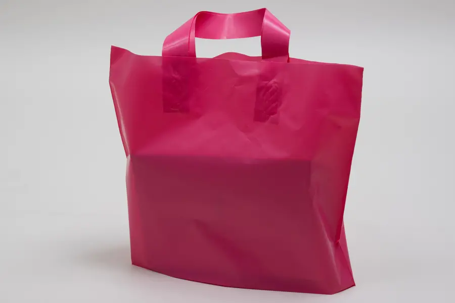12X10X4 HOT PINK SOFT HDL AMERITOTE