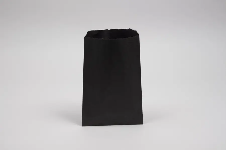 6.25 X 9.25 PAPER MERCH BAG - BLACK