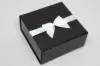 6X4" GLUE DOT SATIN WHITE BOW