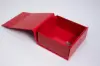 6X6X2-3/4 GLOSS RED MAGNETIC BOX