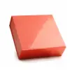 3-5/8X3-1/2X1-1/2 RED GLOSS MAGNETIC BOX