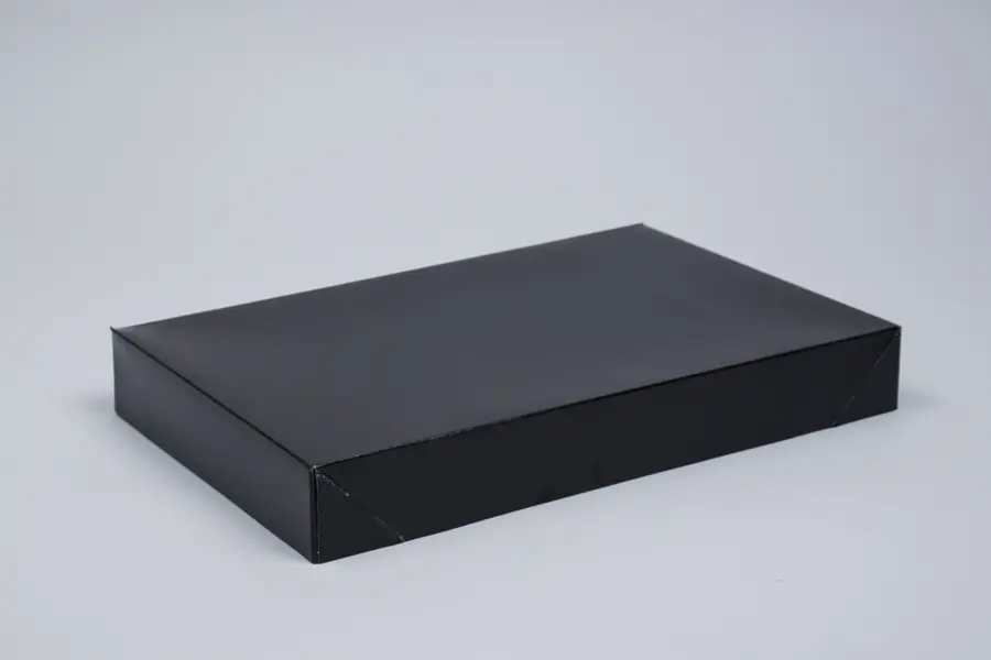 15X9.5X2 BLACK GLOSS APPAREL BOX