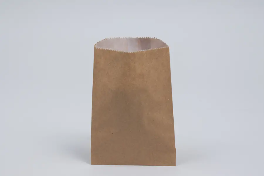 1/2#  5 3/4 X  7 1/2 NAT KRAFT GOURMET GLASSINE MERCHANDISE BAG