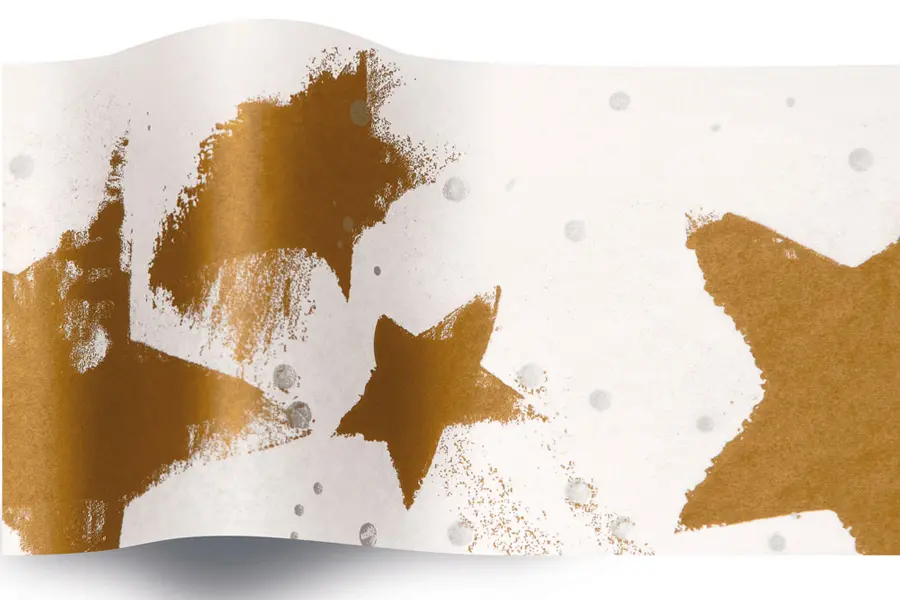 20X30 TISSUE GOLD/SILVER CELEB "B"