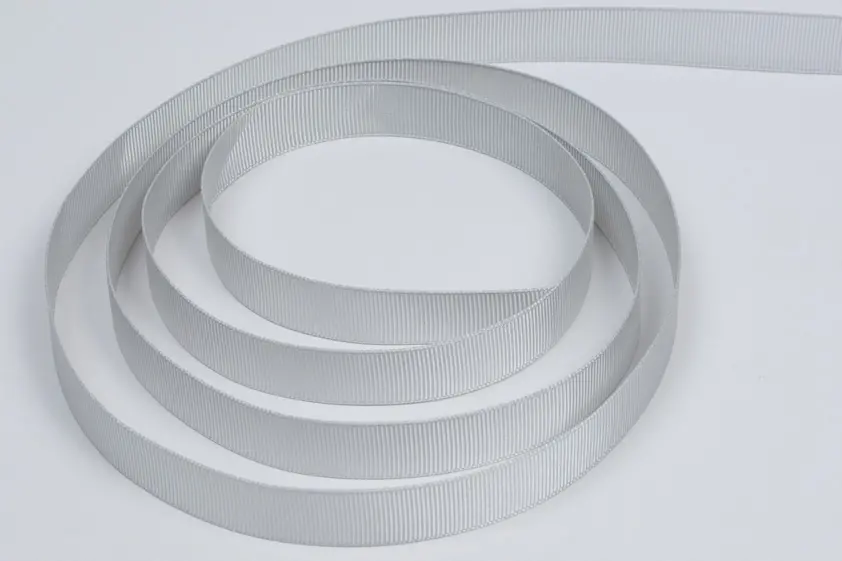 5/8X100YD GROSGRAIN SHELL GREY