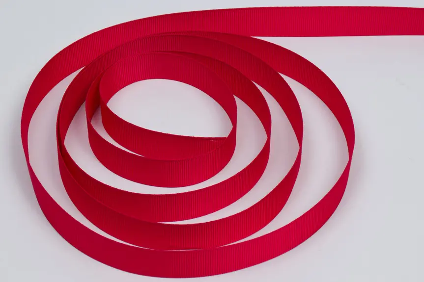 5/8X100YD GROSGRAIN SCARLET