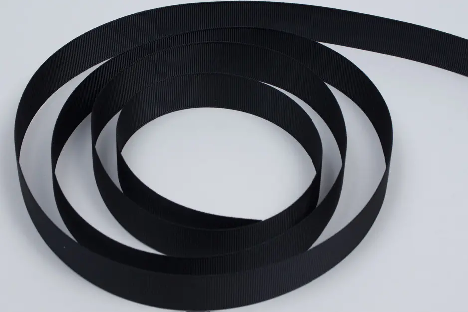 7/8X100YD GROSGRAIN BLACK