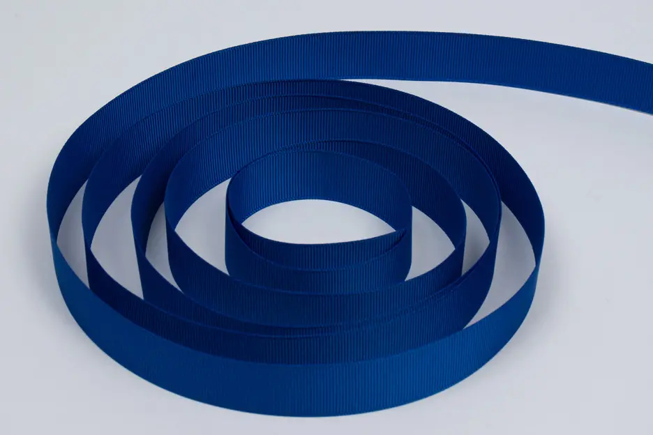 7/8X100YD GROSGRAIN CENTURY BLUE