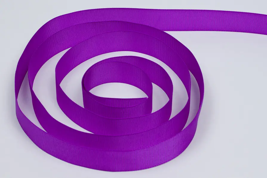 7/8X100YD GROSGRAIN PURPLE
