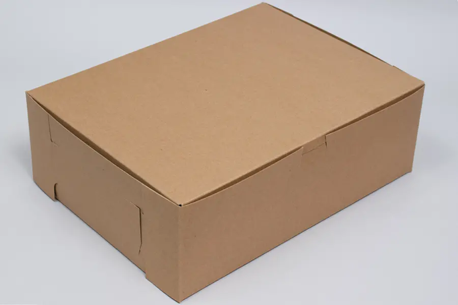 7X5X3 1PC BAKE BOX KRAFT-NO WINDOW