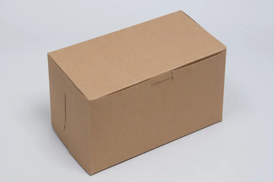 8X5.5X3 1PC BAKE BOX KRAFT-NO WINDOW
