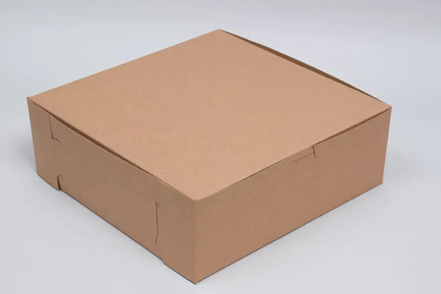 8X8X3 1PC BAKE BOX KRAFT-NO WINDOW
