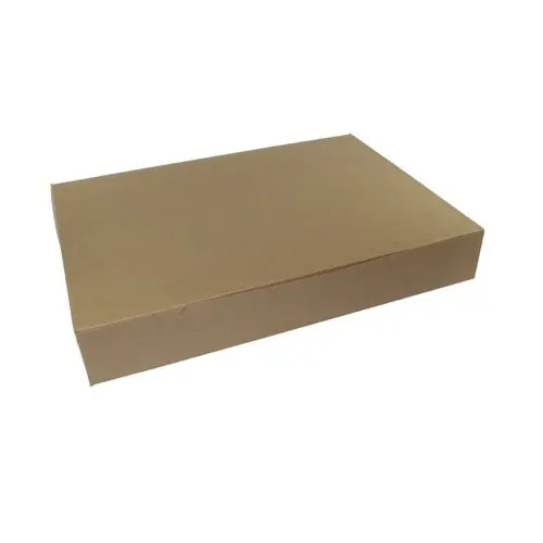 26X19X4 1PC BAKE BOX KRAFT-NO WINDOW