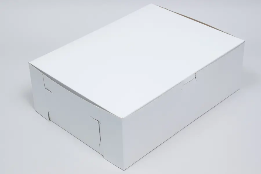 15X11X5 1PC BAKE BOX WHITE-NO WINDOW