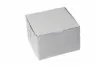 6X6X4 1PC BAKE BOX WHITE-NO WINDOW