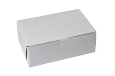 8X5.5X3 1PC BAKE BOX WHITE-NO WINDOW
