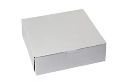 8X8X2.5 1PC BAKE WHITE-NO WINDOW