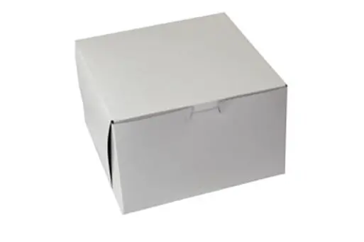 8X8X5 1PC BAKE BOX WHITE-NO WINDOW