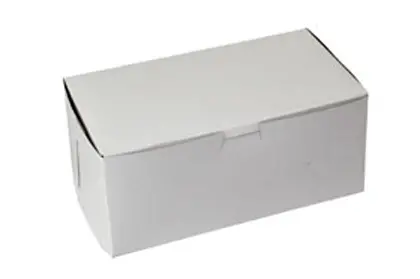9X5X4 1PC BAKE BOX WHITE-NO WINDOW