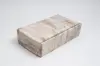7-1/4 X 3-1/2 X 13-3/8 FOLDING WINE BOX  BARN WOOD 2 BOT