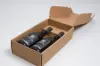 7-1/8 X 3-1/2 X 13 BOTTLE BOX  KRAFT RIBBED 2 BOT W/INSERTS