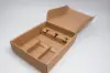 11 X 3-1/2 X 13-3/8 BOTTLE BOX  KRAFT RIBBED 3 BOT W/INSERTS