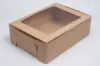 14X10X4  1PC BAKE BOX KRAFT-WINDOW