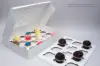 19X14X4 WHITE CUPCAKE BOX W/WIND 12 CUP