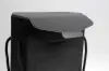 8X3-3/4X14 BLACK LINEN HEX 2 BOTTLE CARRIER WITH ROPE HANDLE
