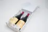 7.25X3.25X13.375 FOLDING WINE BOX ALPINE SNOWFLAKE 2 BOT
