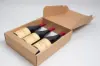 11 X 3-1/2 X 13-3/8 BOTTLE BOX  KRAFT 3 BOT W/INSERTS