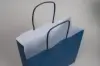 9-3/4 X 4-3/8 X 12-1/4 TINTED NAVY SHOP BAG