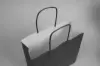 12-1/2 X 4-3/4 X 15-3/4 TINTED BLACK SHOP BAG