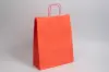 12-1/2 X 4-3/4 X 15-3/4 TINTED WARM RED SHOP BAG