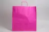 17-1/4 X 6 X 18 TINTED HOT PINK SHOP BAG