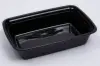 38OZ  8-3/4 X 6 X 2 RECTANGLE PLASTIC TO-GO CONTAINER