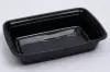 28OZ 8-3/4 X 6 X 1-1/2 RECTANGLE PLASTIC TO-GO CONTAINER